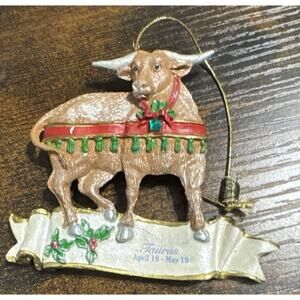 Kurt Adler Horoscope Series Ornament TAURUS